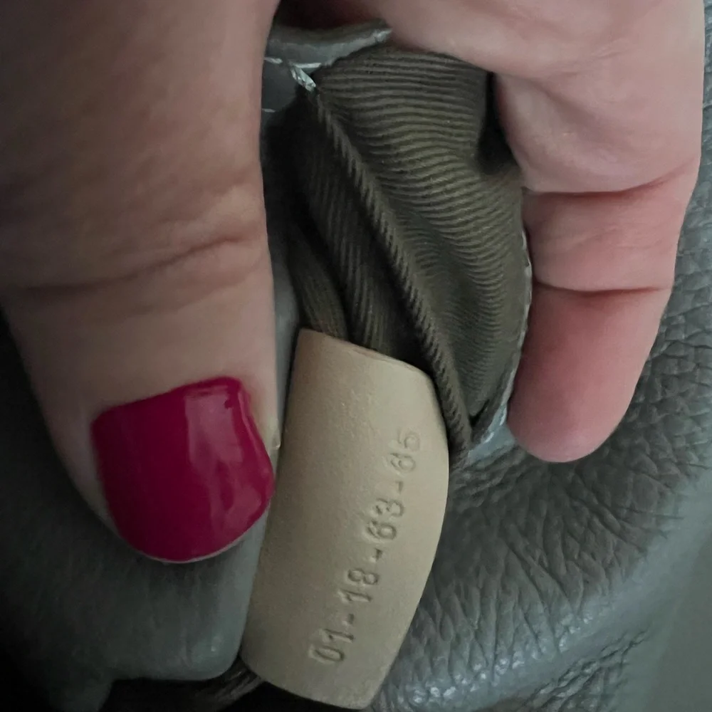 Chloe Marcie large Saddle bag grey - Picture 8 of 13